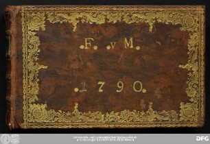 MEMOIRE|POUR|LES AMIS : Stammbuch F. v. M.