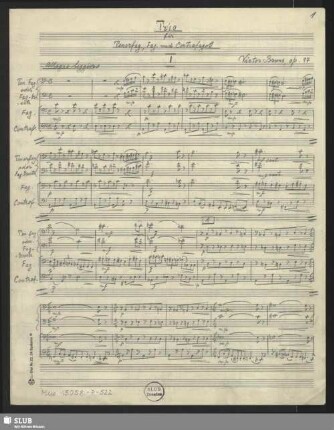 Trios - Mus.15058-P-522 : woodwinds; op. 97