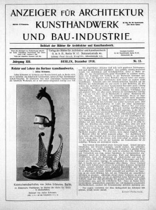 Nr. 12, Dezember 1910