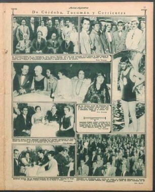 De Córdoba, Tucumán y Corrientes [Fotografías]