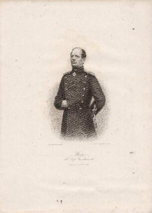 Ehrenbürger der Stadt Karlsruhe. Karl August Graf von Werder (12.09.1808-12.09.1887); General des XIV. Armeekorps; Ehrenbürger seit 21.02.1871