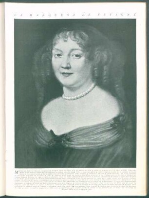 La marquesa de Sevigne