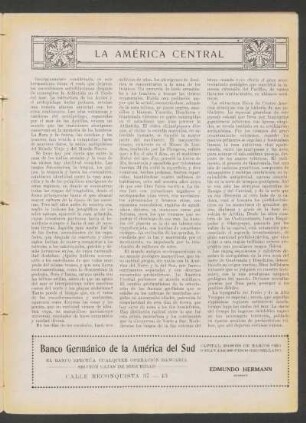 La América Central