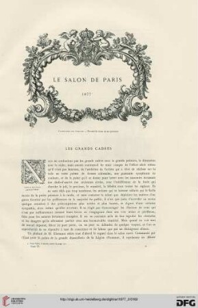 3: Le salon de Paris 1877, [2], les grands cadres