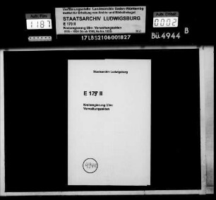 Gemeinderechtsverhältnisse in Gamerschwang, Granheim, Griesingen, Grötzingen, Herbertshofen, Hundersingen und Kirchbierlingen