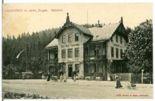 Lauenstein. Bahnhof