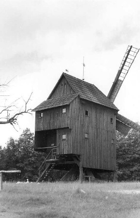 Neschwitz-Saritsch. Bockmühle, Baujahr 1733 (1953 restauriert, 1977 nach Luga umgesetzt)