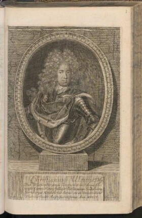 Christianus Ulricus D.G. Dux Würtembergensis ...