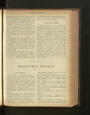 Biblioteca Sociale.
