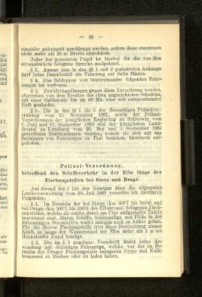 Polizei-Verordnung, [...]