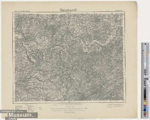 Karte des Deutschen Reiches. 379. Elberfeld.