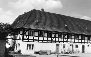 Klipphausen-Lampersdorf. Obermühle, Hofansicht