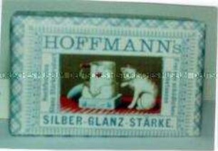 Packung für "Hoffmann's Silber-Glanz-Stärke"