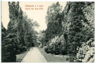 Klösterle. Parkansicht