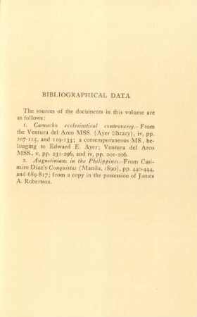 Bibliographical data