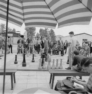 Freiluft-Schach