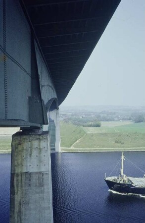 Hochbrücke, Rader Insel, bei Rendsburg