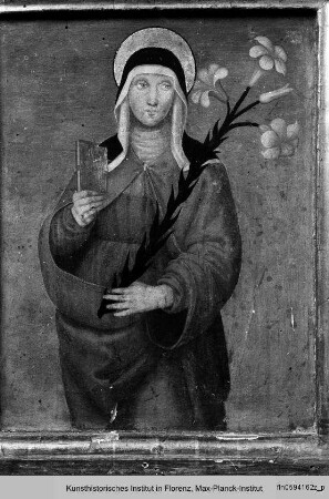 Altar von Sant'Agnese in Perugia : Heilige Klara