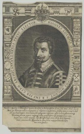 Bildnis des Ioannes Adamus à Bicken