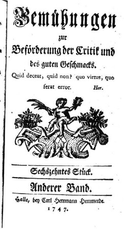 Sechszehntes Stück