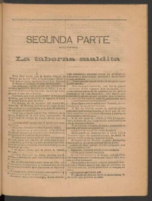 Segunda parte - La taberna maldita