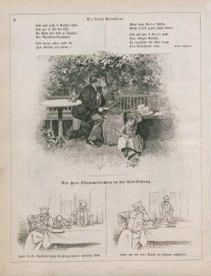 "Die kleine Botenfrau" "Der Herr Oberamtsrichter in der Civilsitzung"