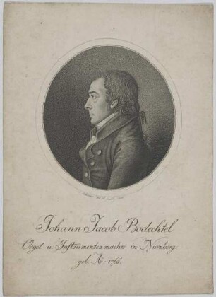 Bildnis des Johann Jakob Bodechtel