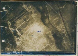 Foto des Geländes um und nördlich von la Neuville nordöstlich von Cormicy (Luftbild)