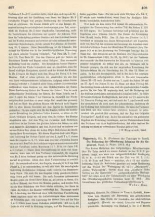 408-409 [Rezension] Doergens, Heinrich, Eusebius von Cäsarea als Darsteller der griechischen Religion