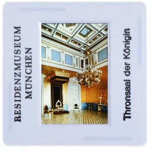 München, Residenzmuseum : Thronsaal der Königin