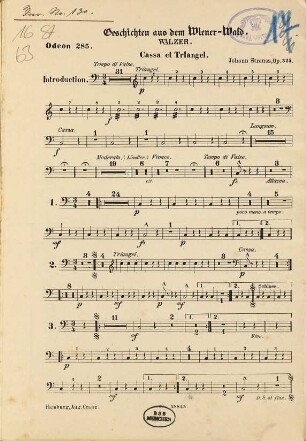 Geschichten aus dem Wiener-Wald : Walzer : op. 325