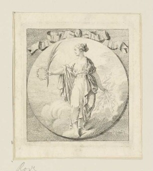 Medaillon, Personifikation der Ehre (?)