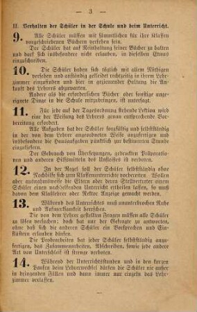 Disciplinar-Satzungen für die Schüler der Studien Anstalten des Königreichs Bayern : (Ministerial-Ausschreiben vom 24. September 1874.)