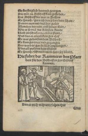 Hie fuhrt der Kammerer den Pfarrherr ...