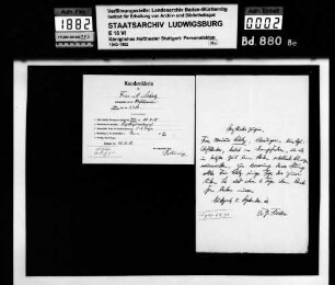 Scholz, Marianne geb. Donner (*03.03.1860 in Wittmund (Ostfriesland)); Chorsängerin; ausgesch.: 1922
