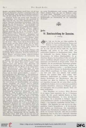 8: Berlin: 6. Kunstausstellung der Sezession [2]
