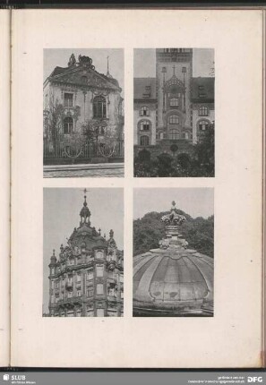 Eine mit plastischen Ornamenten überladene Hausfassade