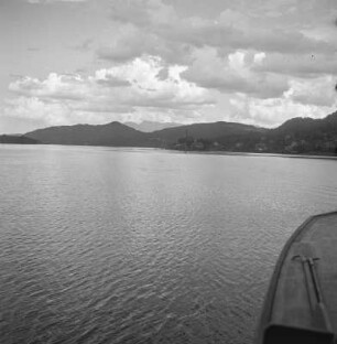 Alpenpanorama vermutlich am Wörthersee