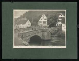 306, Nagoldbrücke in Wildberg. (Nr. 3452).
