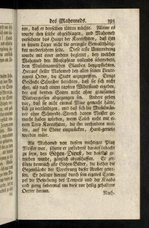 395-405, Als Mahomed von diesem wichtigen ...