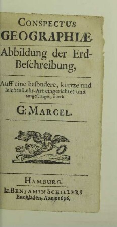 Conspectus Geographiae. Abbildung der Erd-Beschreibung