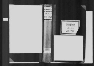 Schönau, katholische Gemeinde: Geburtenbuch 1810-1870