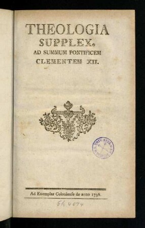 A1r-145, Theologia Supplex