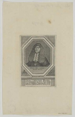 Bildnis des Georg Christoph Dreher