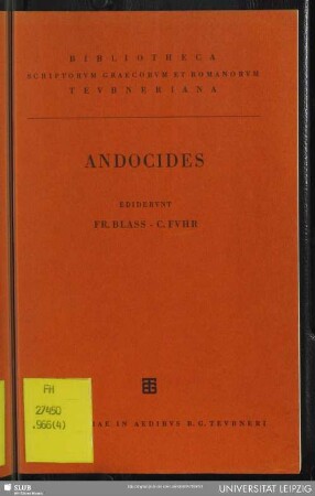 Andocidis orationes