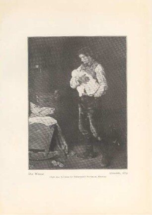 Der Witwer. 1873