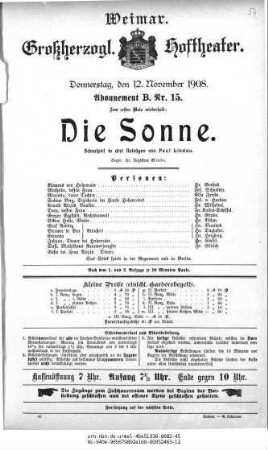 Die Sonne