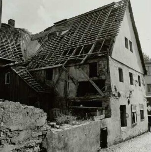 Abrisshaus, Hofseite