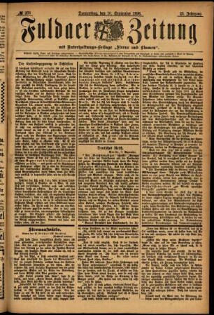 Ausgabe vom Donnerstag, den 10. September 1896.
