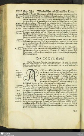 Das CCXVI. Capitel